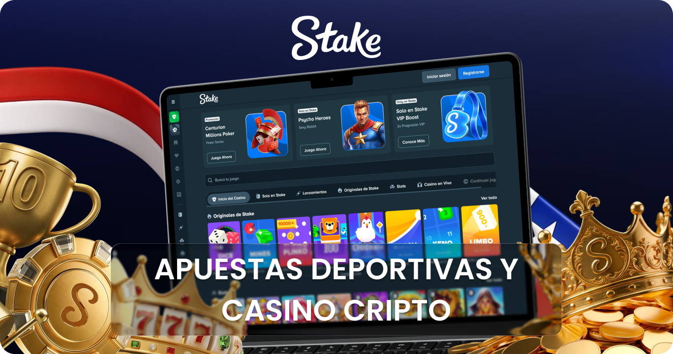 Stake - La mejor plataforma de apuestas deportivas y juegos de azar en Chile